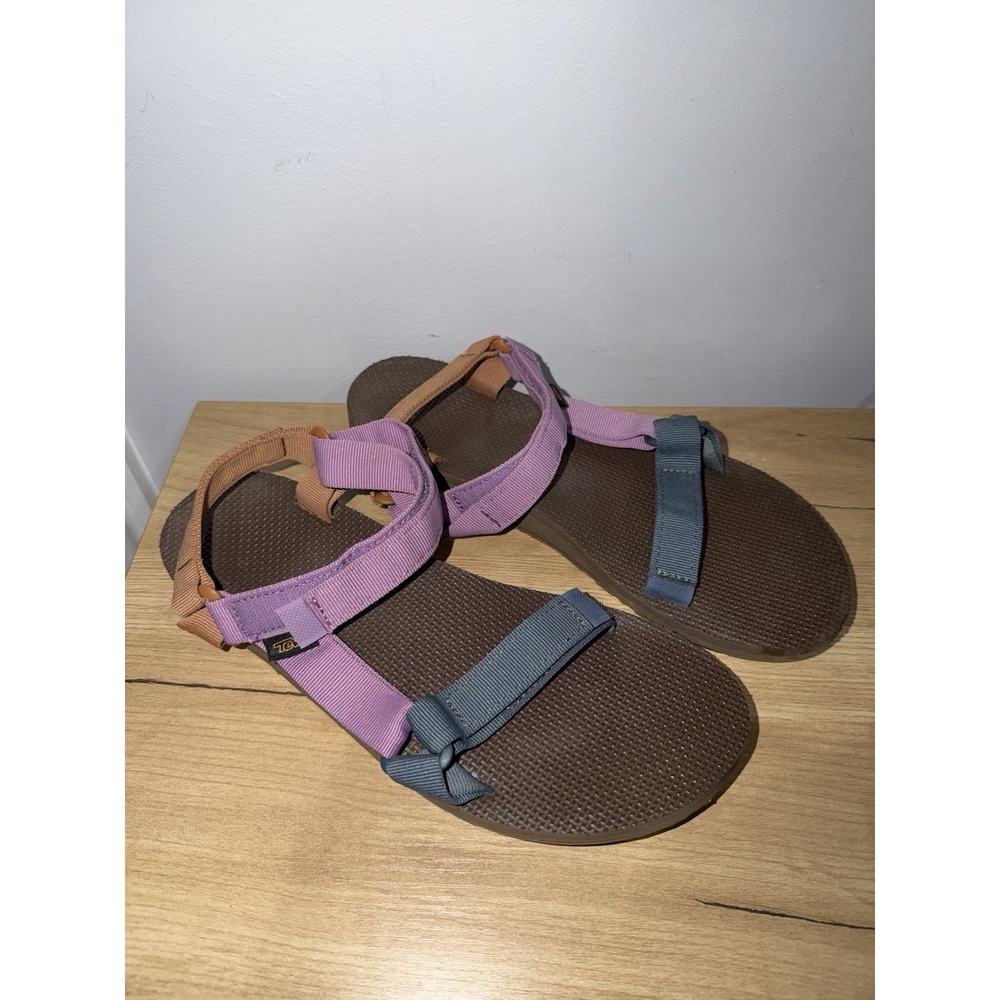 Teva Original Universal Colorblock Desert Multi ankle strap sandals size 11 F
